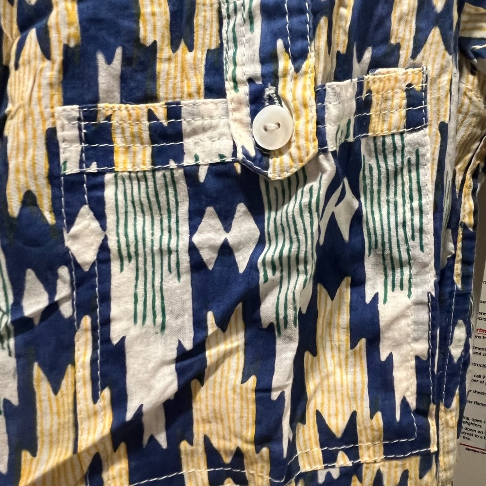 Roberta Roller Rabbit Button Down Coverupsize Xs - image 4